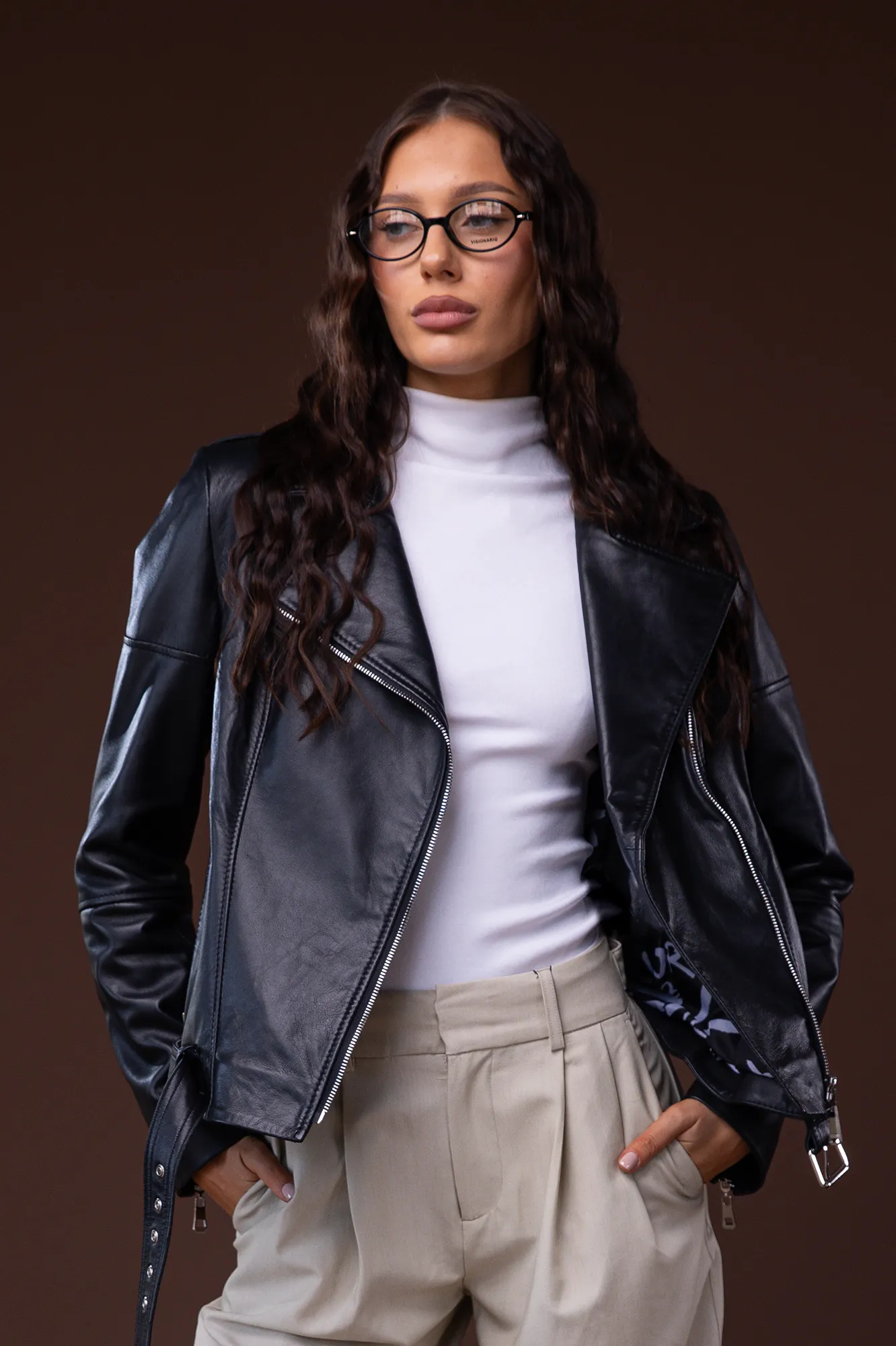 kurtka harper czarna verssen bigpic